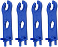 2 Pair Solar Spanner Wrenches for MC4 Connectors, Solar Panel Connector Tool Assembly
