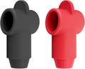 MGI SpeedWare 1.25" Diameter Boot Covers for Battery Power Junction Blocks, Fits 5/8" Stud and Nut, Made in the USA, Red + Black Pair (2/0-4/0ga)