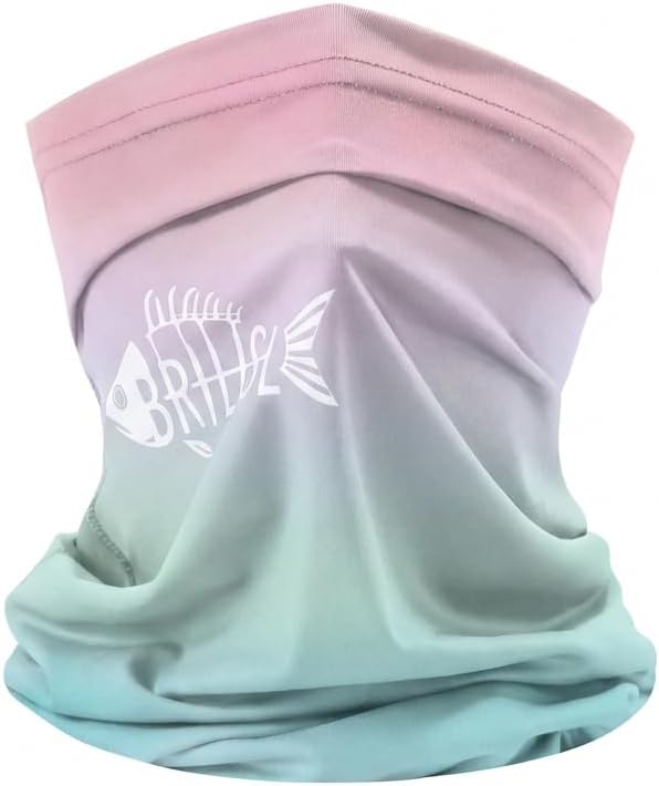 UPF 50 Sun Protection Neck Gaiter - 13-in-1 Multifunctional Face Cover for Hiking, Fishing, Cycling