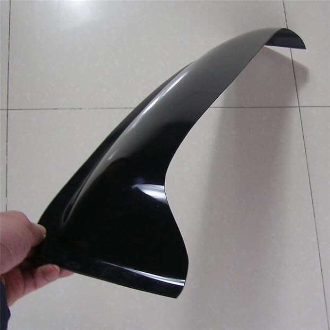 Original 43inch Universal Fit Rain Snow Guard Sun Roof Wind Shade Deflector,1pc Tape-On Dark Smoke Tint Auto Moonroof Window Visor |RN110|