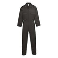 Portwest S998 Men's Work Coveralls 100% Cotton - Protective Overalls Durable Workwear Boiler Suit for Mechanics Warehouse Garages DIY Black, 3X-Large