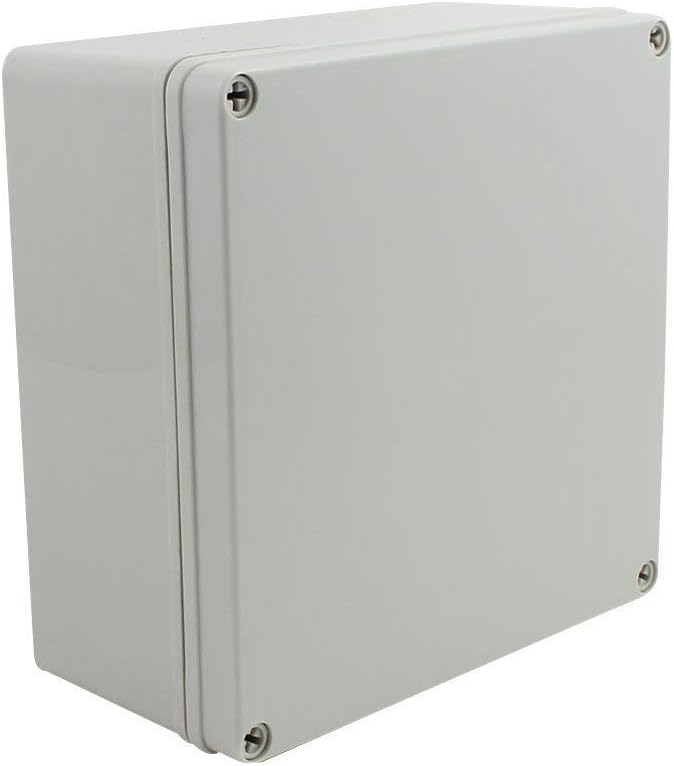Co. 8" x 8" x 4" Weather & Dust Proof PS Plastic Junction Conduit Box, Electronics enclosure 4 PACK