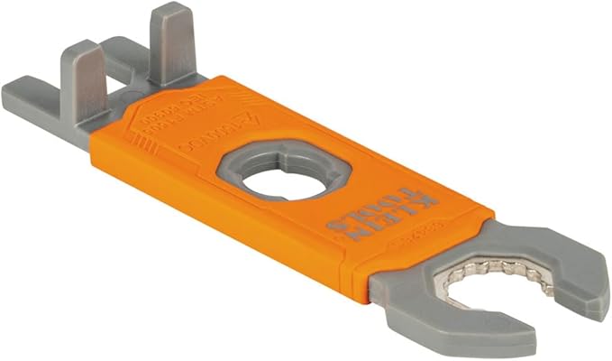 Klein Tools 68426S Solar Panel Insulating Wrench, Assembly and Disassembly Tool for MC4 Style PV Connectors, 2-Piece