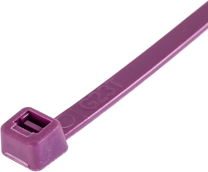 GTSE 14 Inch Purple Zip Ties, 5,000 Bulk Pack, 50lb Strength, UV Resistant Long Nylon Cable Ties, Self-Locking 14" Tie Wraps