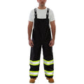 Tingley Icon O24123C Overalls, Large, Black/High Visibility Fluorescent Yellow-Green