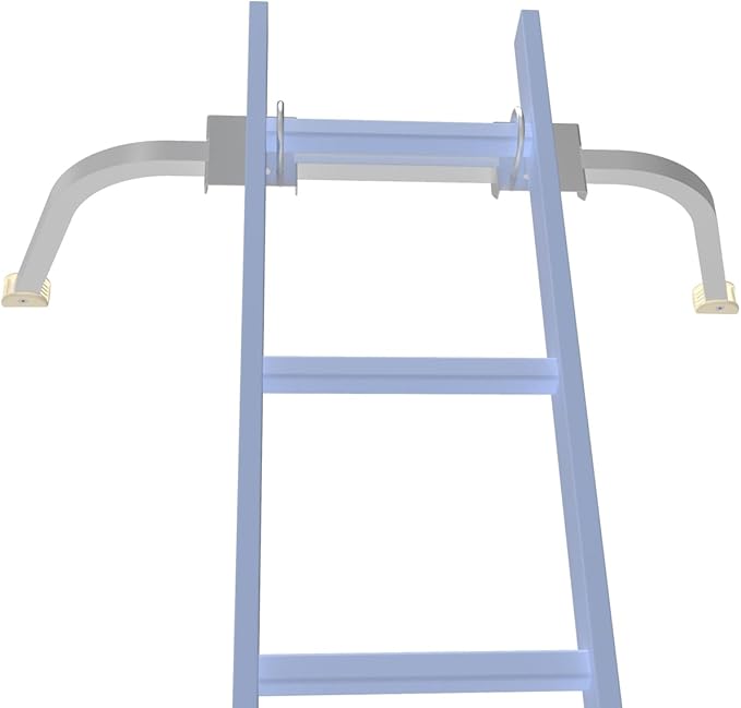 Ladder Stabilizer Accessory for Roof Gutter, Wing Span/Wall Ladder Standoff, Heavy Duty Extension Ladder Stabilizer, Easy Use, 375 lbs Weight Rating