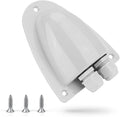 BougeRV Solar Weatherproof Double Cable Entry Gland, Cable Through RV roof Solar Junction Box abs Entry housing for 14AWG to 10AWG Solar Cables for Solar Project on RV, Campervan, Boat, Van（Gray）