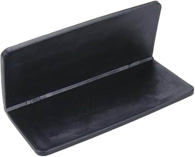 Wealrit 20 Pack Black V Shaped Corner Edge Protectors Flatbed Edge Protectors Tiedown Corner Protectors Cargo Load Tie-Down Strap Guard Bumper Cushion