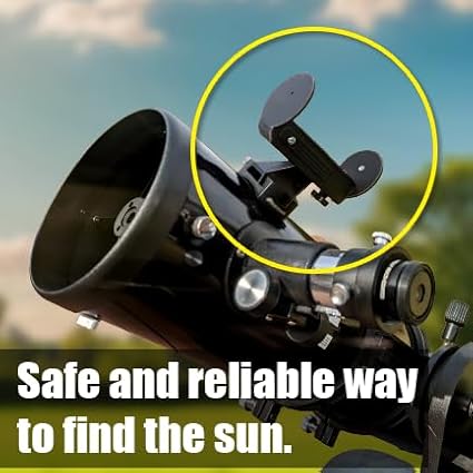 Generic FAB Astra Solar Finder Scope - Precision Sun Locator Tool for Telescopes - Astrophotography Accessory
