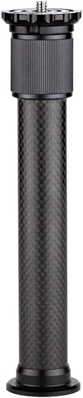 Carbon Fiber Tripod Extension Two-Section Rod Central Column Extender Tube for Photo Studio Monopod DSLR Camera Microphone Stand