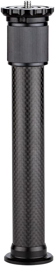 Carbon Fiber Tripod Extension Two-Section Rod Central Column Extender Tube for Photo Studio Monopod DSLR Camera Microphone Stand