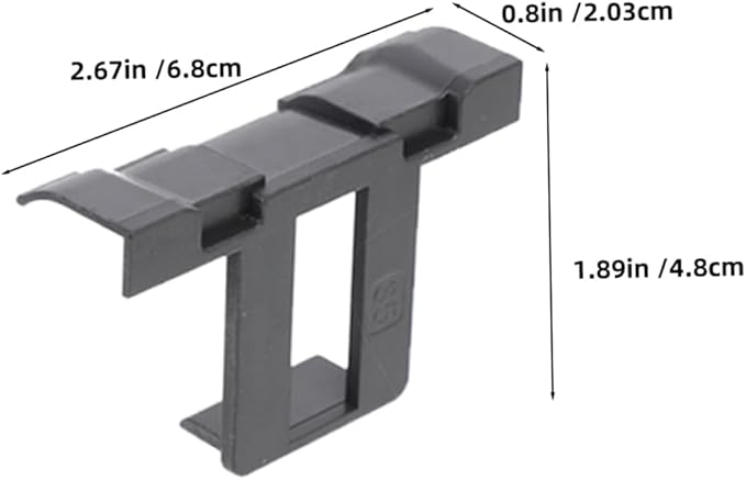 12pcs Solar Panel Clamps Photovoltaic Panel Bracket Easy to Use Water Drainage Clip Solar Module Clip Robust Construction