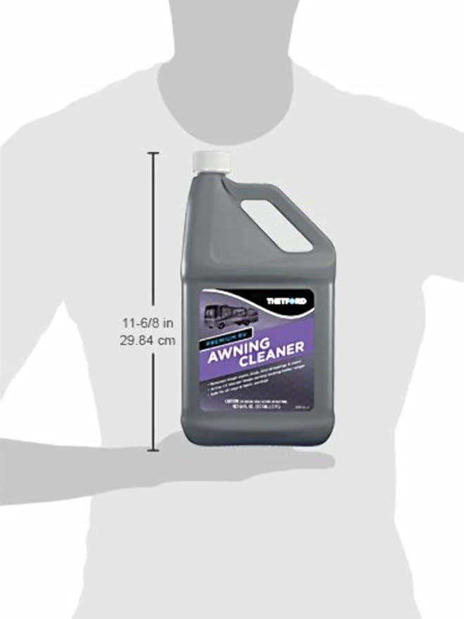 Premium RV Awning Cleaner for RV or Home Awnings 64 oz - Thetford 96017