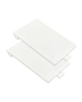 Electrical Box Replacement Cover, DBVC-1 Extra Duty Replacement for All-Weather Use, Type 3r Enclosure Cover for Wet Locations Can be adapted to DBVR1C/DBVS1C/60VC, Improve Electricity Safety (2 Pack)