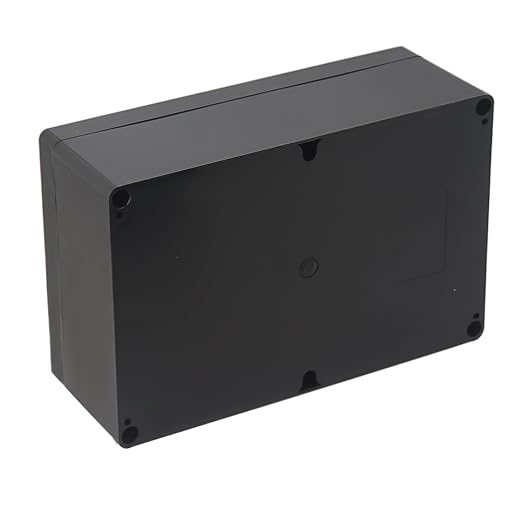 Junction Box IP65 Waterproof ABS Plastic Electrical Project Case Power Junction Boxes, Project Box with 4 PCS M16 Cable Glands 9.06x5.90x3.43 inch (230 x 150 x87 mm)