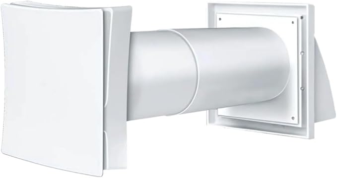 VENTS-US - PS 102- Passive Intake Wall Kit with Adjustable Airflow Can Fill A Room with Fresh Air without the Need of Opening A Window