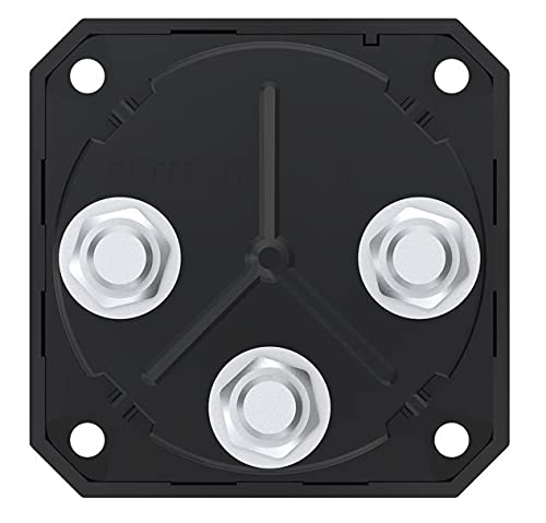 SEAFLO 300A 4-Position Battery Disconnect Switch –12V/24V/48V Heavy-Duty Isolator Switch, OFF/1/2/1+2, IP66 Waterproof, Auto, Marine, Boat, RV, Car, ATV, CE & RoHS Certified (4-Positon |2-Pack)