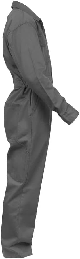 Just In Trend Classic Safety Work Coverall - Long Sleeve - 100% Cotton - 7 oz