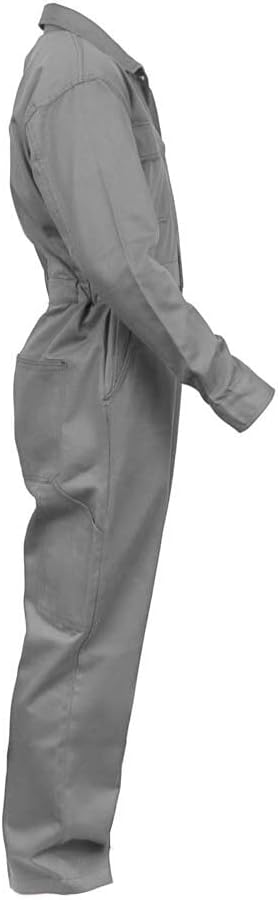 Just In Trend Classic Safety Work Coverall - Long Sleeve - 100% Cotton - 7 oz