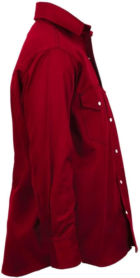 FR Welding Shirt – Flame Resistant, Fire Retardant, 100% Cotton, 7oz Lightweight