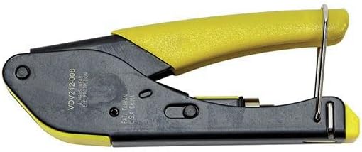 Klein Tools VDV212-008-SEN Compact Compression Crimper, F-Connector