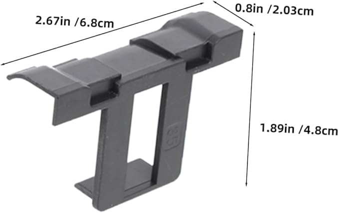 TOYANDONA 12pcs Solar Panel Water Drainage Buckle Conduction and Sludge Discharge Clamp Outdoor Use Quick Stain Removal Easy Installation