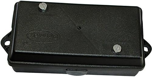 Conntek 10000-BX Trailer 6 or 7 Pole Heavy duty tough Junction Box, Black
