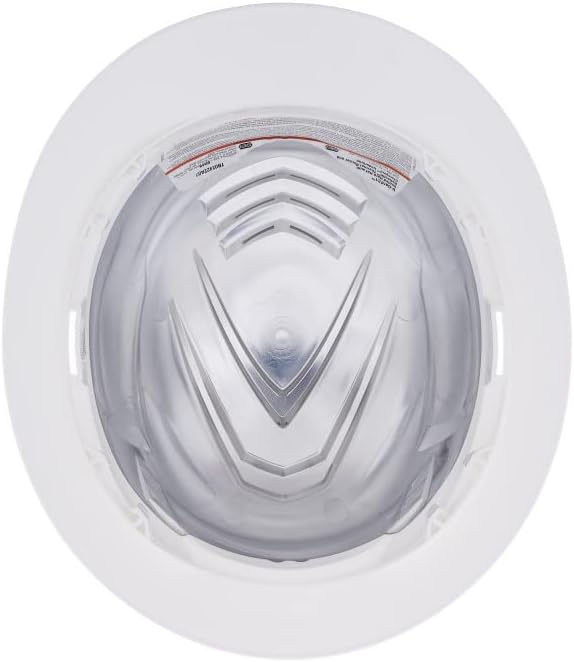 MSA V-Gard C1 Full Brim Hard Hat with ReflectIR Cooling Thermal Barrier and Fas-Trac III Suspension - Uses Highly Innovative Cooling Features to Help Alleviate Heat Stress