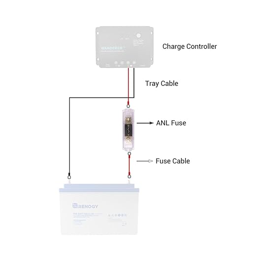 Renogy 300A Set w Holder ANL Fuse