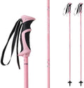 Zipline Lollipop 14.0 Graphite Carbon Composite Ski Poles – Lightweight, Durable, All-Mountain – Ergonomic Grip, Vibration Dampening, Ideal for Groomers and Freestyle. Choice of Skiers