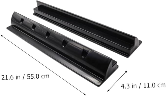 BESPORTBLE 2pcs Solar Panel Rack Brackets Abs Mounted Support for Roof Rv Boat Easy Installation High Insulation Performance