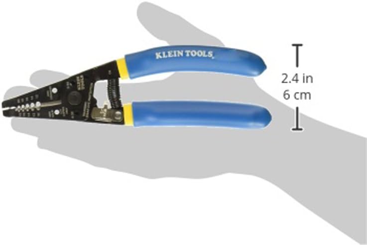 Klein Tools 11055EP Wire Cutter and Stripper, Made in USA, Stranded and Solid Wire Cutter, Cuts Copper
