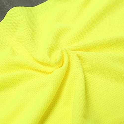 L&M® Hi Vis T Shirt ANSI Class 3 Reflective Safety Lime Orange Short Long Sleeve HIGH Visibility