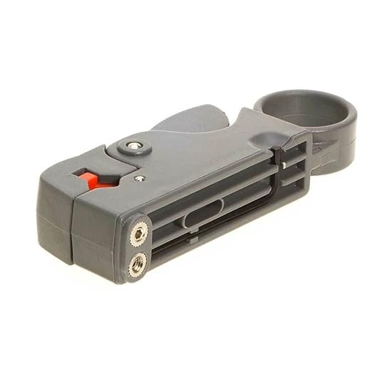 Cables Direct Online - Rotary Coax Coaxial Cable Stripper Cutter Tool For RG58 RG6 RG59 Quad, Dual Wire