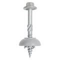 Polycarbonate Skylight Screws for Fixing to Wood - Hex Flange Head, Self-Tapping, #12×2"(12-11x50mm), 50pcs