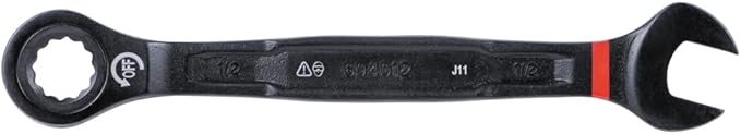KLEIN TOOLS 69408G Ratcheting Combination Wrench Set, SAE, 8-Piece, 5/16 to 3/4-Inch, Steel Alloy, Foam Pouch, 90-Tooth
