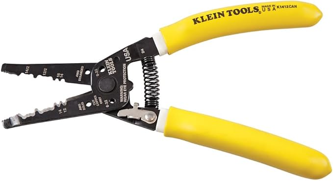 Klein Tools K1412CAN Klein-Kurve Dual NMD-90 Cable Stripper/Cutter, Made in USA