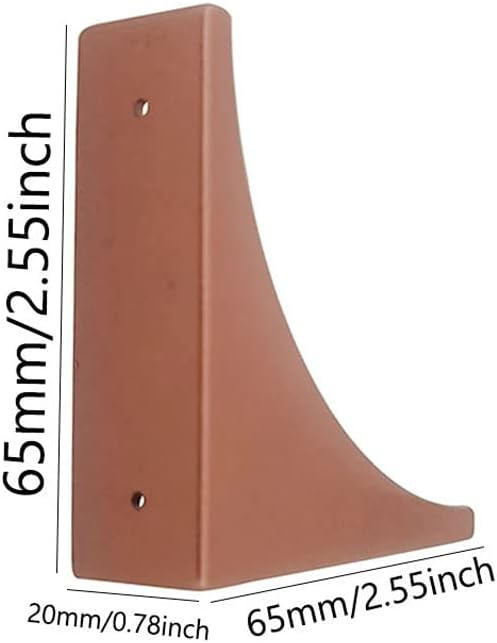 Corner Protector for Furniture Table, Metal Corner Guard, Retro Antique Decorative Furniture Edge Corners Guard Safety Covers Bumpers for Desk Jewelry Box Cabinet Corner Protectors (Champagne Gold)