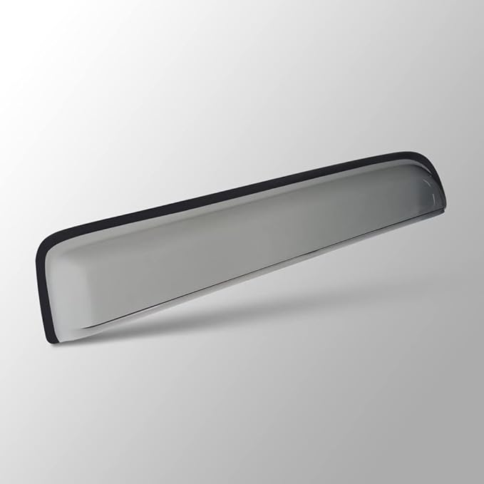 38inch 980mm Universal Sun Roof Wind Deflector, 1pcs Dark Smoke Auto Moon Sunroof Window Visor with Double Side Tape RN98
