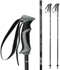 Zipline Lollipop 14.0 Graphite Carbon Composite Ski Poles – Lightweight, Durable, All-Mountain – Ergonomic Grip, Vibration Dampening, Ideal for Groomers and Freestyle. Choice of Skiers