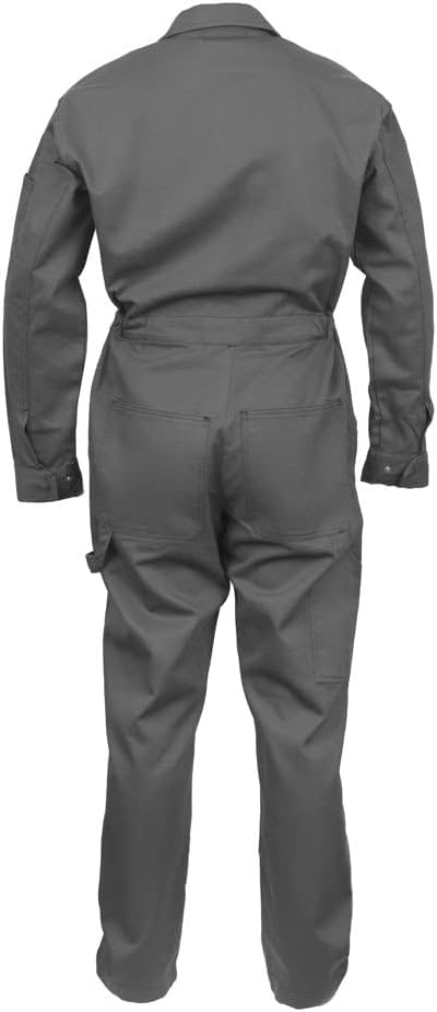 Just In Trend Classic Safety Work Coverall - Long Sleeve - 100% Cotton - 7 oz