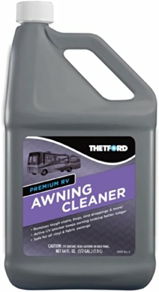 Premium RV Awning Cleaner for RV or Home Awnings 64 oz - Thetford 96017
