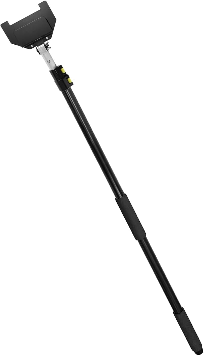 ‌HUAALIUCHE 8 Foot Extension Handle for Board Corner Protector, Angle-Adjustable Head & Pre-Assembled Cargo Load Corner Protector V Edge Guards Handle, 1Pack