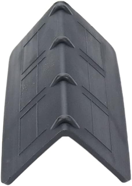 Wealrit 20 Pack Black V Shaped Corner Edge Protectors Flatbed Edge Protectors Tiedown Corner Protectors Cargo Load Tie-Down Strap Guard Bumper Cushion