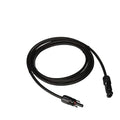 Renogy 10Ft 10AWG Male and Female Connectors Solar Extension Cable, 10FT-10AWG, Black