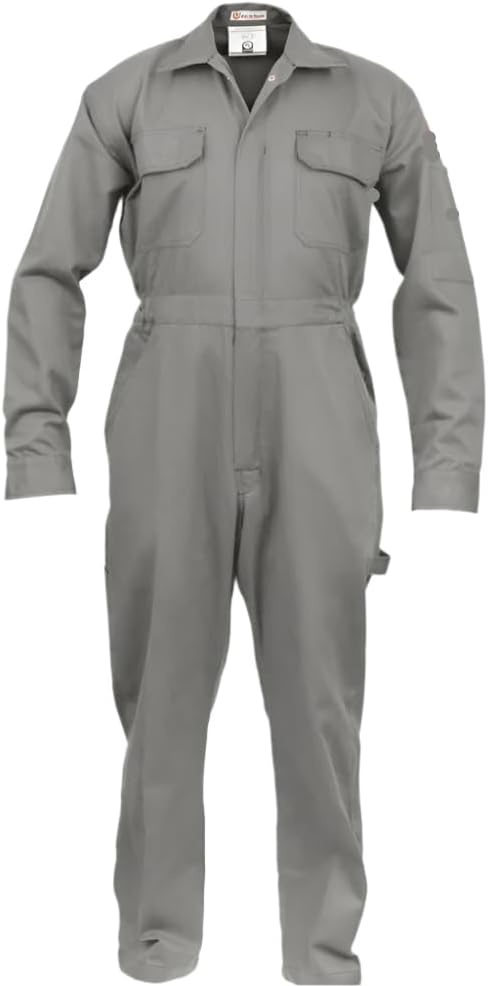 Flame Resistant FR Coverall - 88% C / 12% Nylon - 7oz