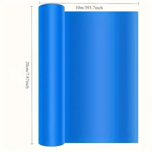 Heavy Duty Industrial roof Waterproof Tape, Suitable for Metal Surfaces, Corrugated Roofs, and Iron Plates - Durable, high-Grade sealant, Industrial roof Maintenance (Blue, 7.874in*393.7in)