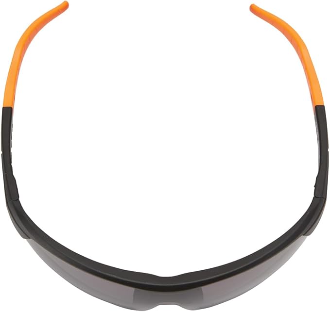 KLEIN TOOLS 60160 Safety Glasses, PPE Protective Eyewear with Semi Frame, Scratch Resistant and Anti-Fog, Gray Lens