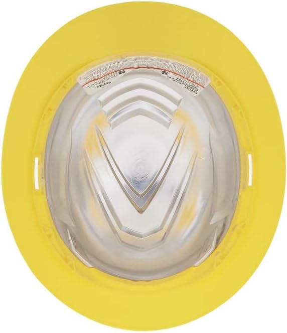 MSA V-Gard C1 Full Brim Hard Hat with ReflectIR Cooling Thermal Barrier and Fas-Trac III Suspension - Uses Highly Innovative Cooling Features to Help Alleviate Heat Stress