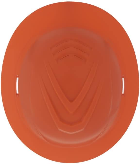 MSA V-Gard C1 Full Brim Hard Hat with ReflectIR Cooling Thermal Barrier and Fas-Trac III Suspension - Uses Highly Innovative Cooling Features to Help Alleviate Heat Stress